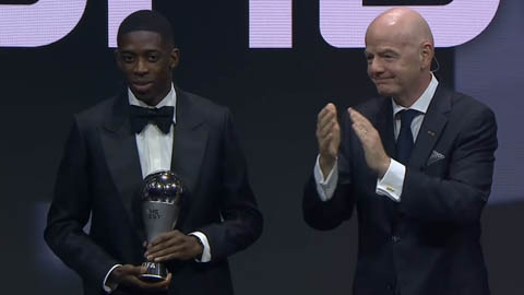Ousmane Dembele giành FIFA The Best 2025