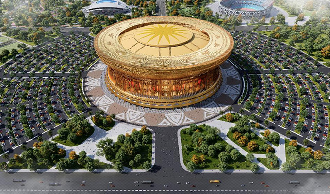 SVĐ Trống Đồng 135.000 chỗ ngồi chính thức được khởi công ở Việt Nam