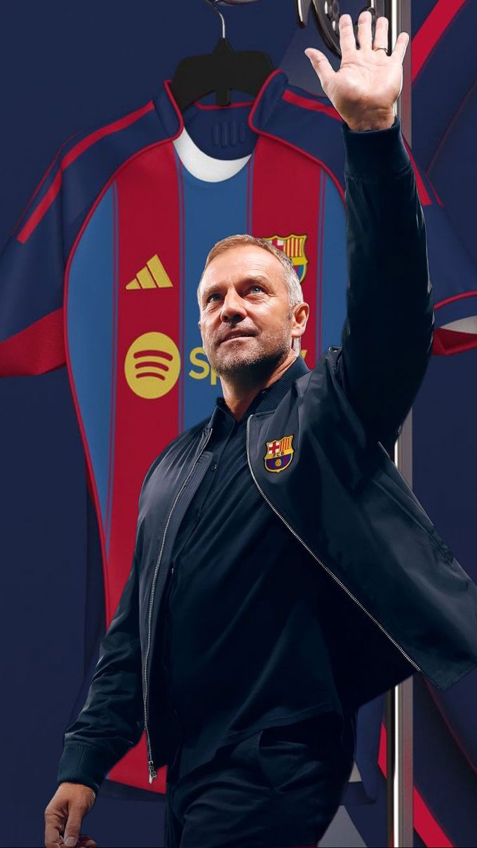 HLV Hansi Flick sắp được Barca gia hạn