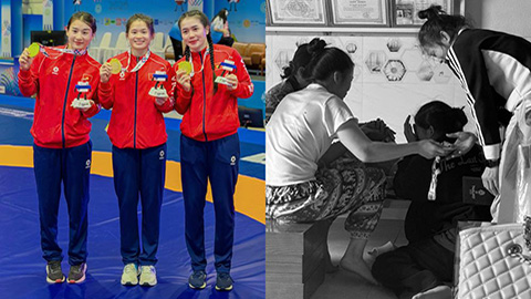  3 người hùng SEA Games 33 chịu nỗi đau mất cha, Trưởng đoàn Việt Nam gửi lời chia buồn