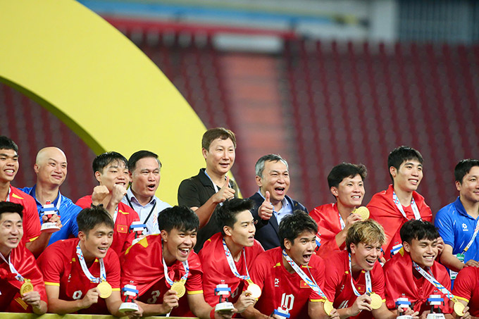 Ông Kim hy vọng cầu thủ Việt Nam sẽ dứt điểm tốt hơn - Ảnh: Đức Cường