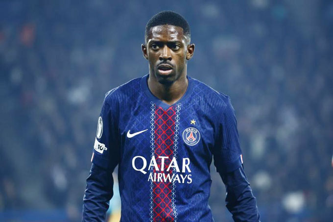 Dembele đang cảm thấy không hài lòng tại PSG