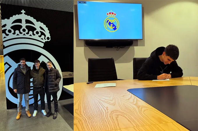 Manex Rezola gia nhập đội Real Madrid C từ tháng 1