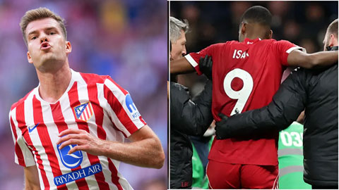 Liverpool nhắm số 9 dự bị của Atletico thay Isak