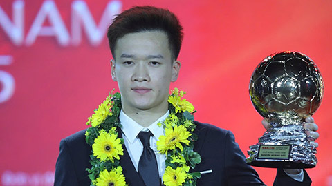 Quả bóng vàng Việt Nam 2025: Vinh danh Hoàng Đức và Bích Thùy