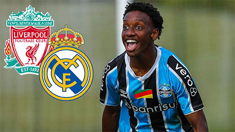  Liverpool đánh bại Real Madrid trong cuộc đua chiêu mộ 'Vinicius mới'