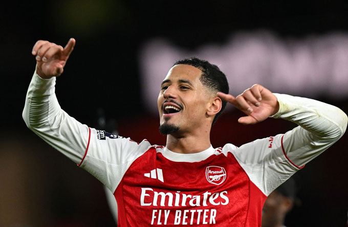 Saliba tự tin Arsenal sẽ giành danh hiệu ở mùa này