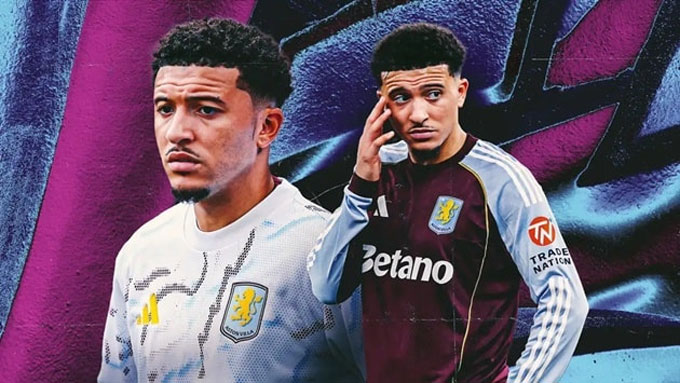 Sancho không chứng tỏ được gì khi được cho mượn tại Aston Villa
