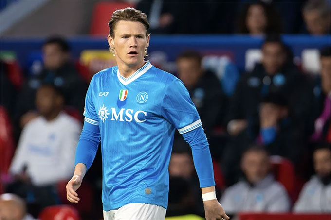 McTominay đang là ngôi sao hàng đầu ở Napoli