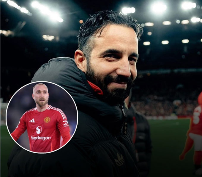 Eriksen cho rằng việc Amorim chỉ trích cầu thủ chẳng đem lại lợi ích nào