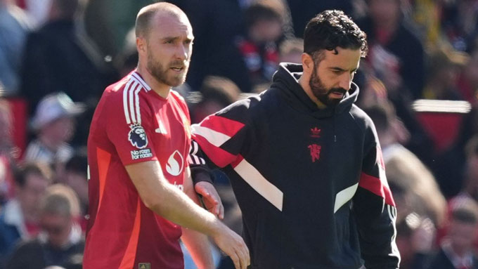 Eriksen vẫn đánh giá Amorim là HLV rất trung thực