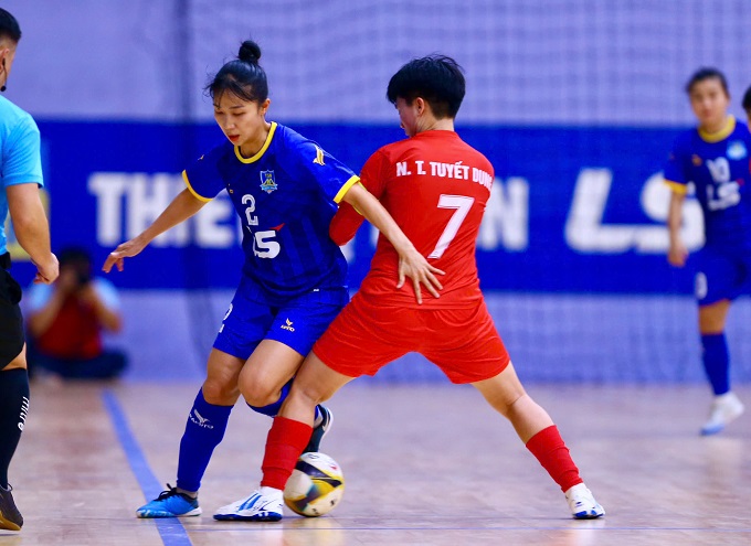 Thái Sơn Nam TP.HCM (áo xanh) sẽ có trận đấu khó khăn ở vòng 2 - Ảnh: CTV