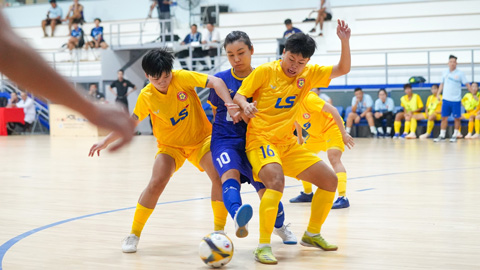 Giải futsal nữ VĐQG: Tuyết Dung ghi bàn cho Hà Nam, Thái Sơn Nam thắng ‘sốc’ 11 bàn