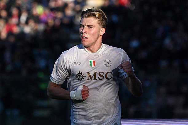 Hojlund đang tỏa sáng tại Napoli