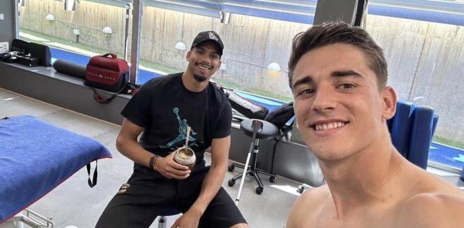 Araujo và Gave đã thấy trở lại sân tập của Barca