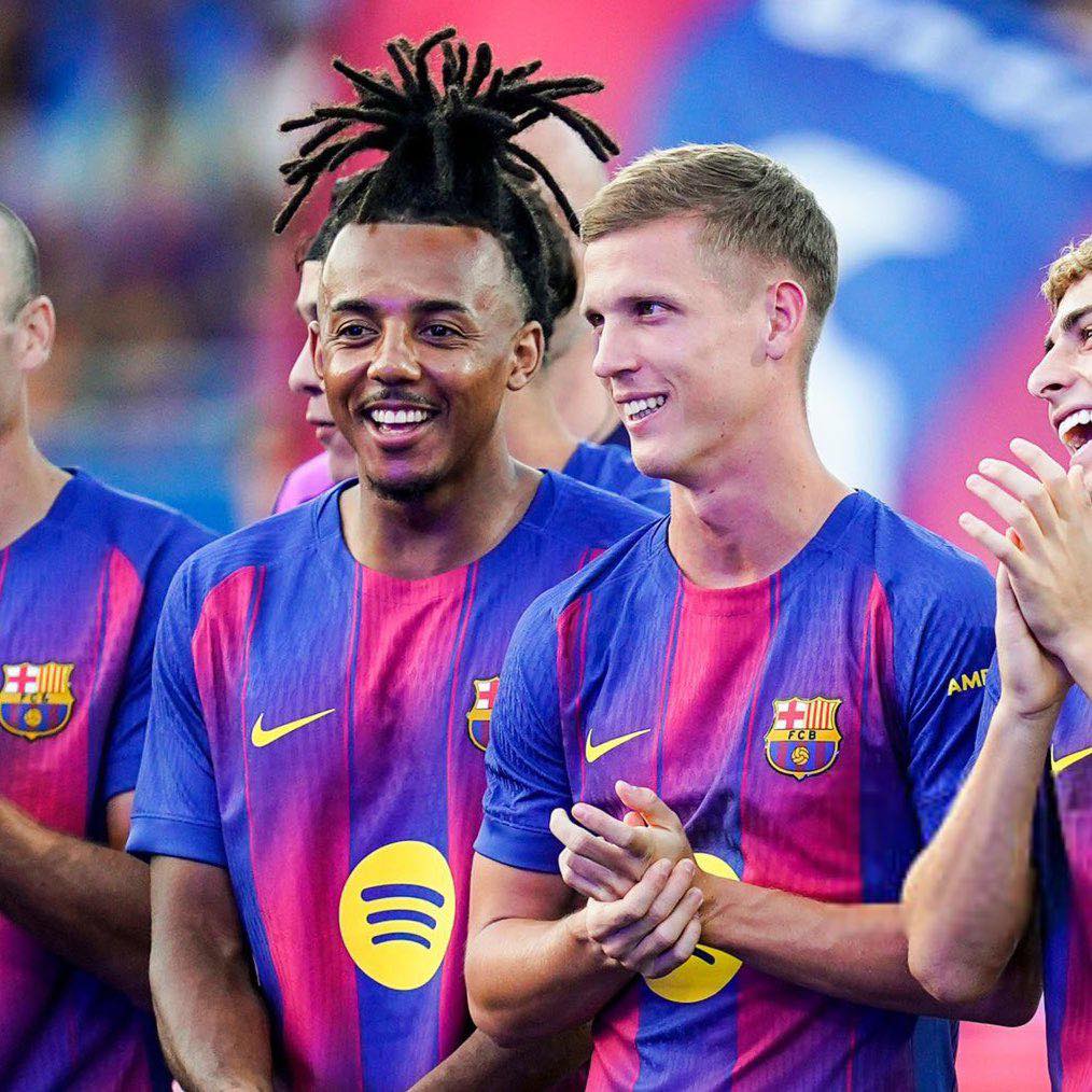 Jules Kounde và Dani Olmo cũng đang trên hành trình trở lại thể trạng tốt nhất