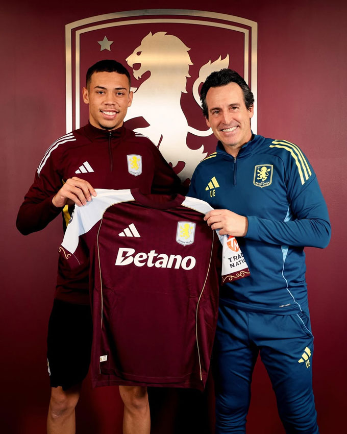 Aston Villa ra mắt tân binh Alysson Edward