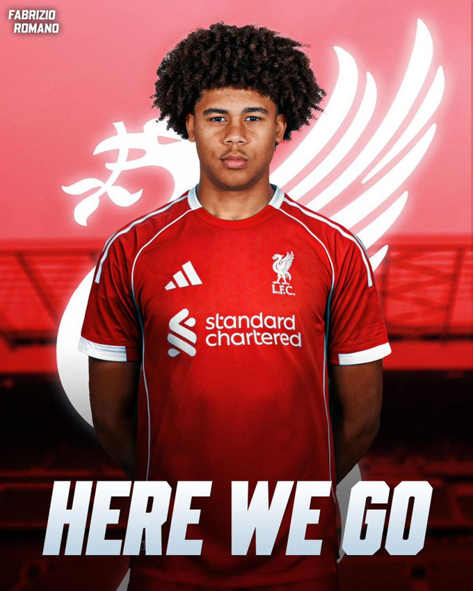 Romano xác nhận Liverpool chiêu mộ thành công Ndukwe