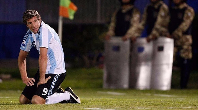 Sự nghiệp tại ĐT Argentina của Palermo rất ngắn ngủi vì 3 quả phạt đền hỏng ở trận gặp Colombia tại Copa America 1999