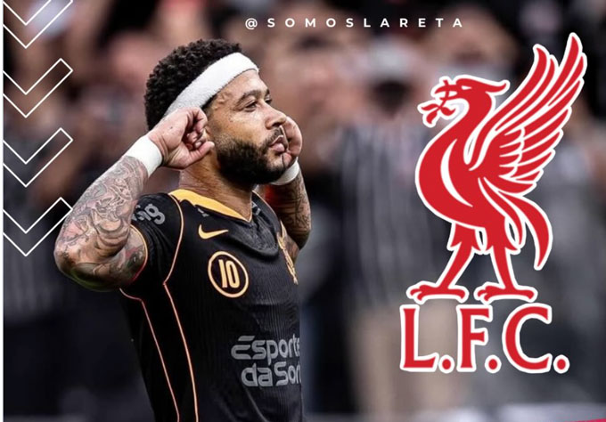 Depay được liên hệ gia nhập Liverpool trong tháng 1