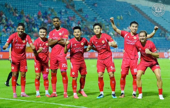 CAHN đang được đánh giá rất cao ở cuộc đua vô địch. Ảnh: FBNV