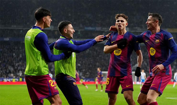 Barca đã vô địch La Liga 2025/26 giai đoạn lượt đi