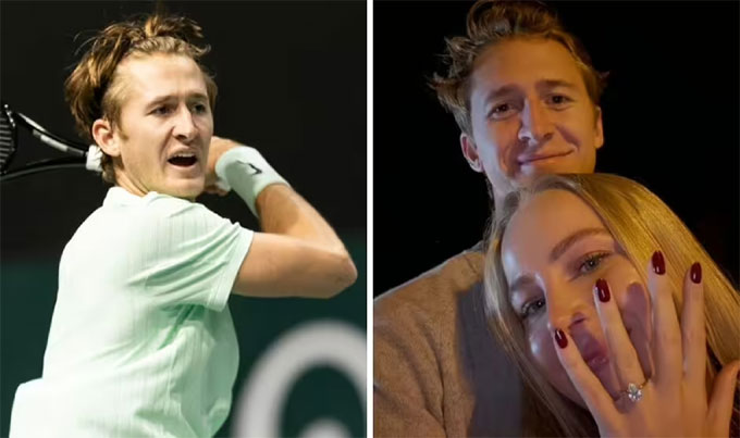 Sebastian Korda xác nhận đã cầu hôn Ivana Nedved