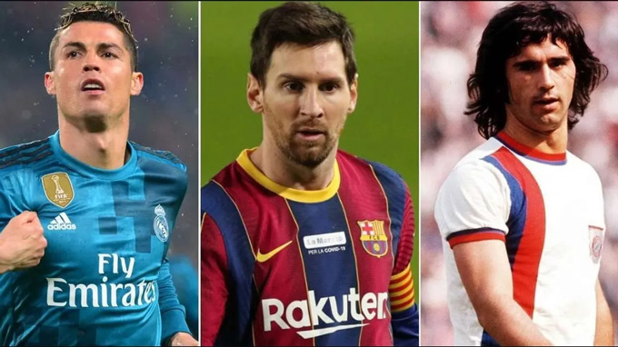 5 'sát thủ' vĩ đại nhất lịch sử bóng đá: Ronaldo chỉ xếp thứ 3