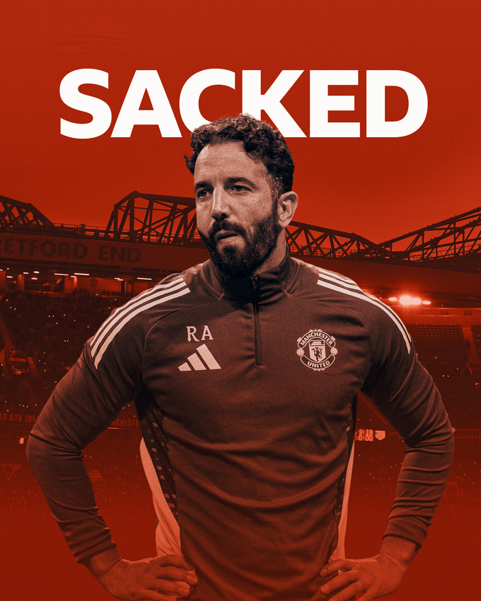 Amorim đã bị sa thải sau chuỗi thành tích bết bát và bất đồng với BLĐ