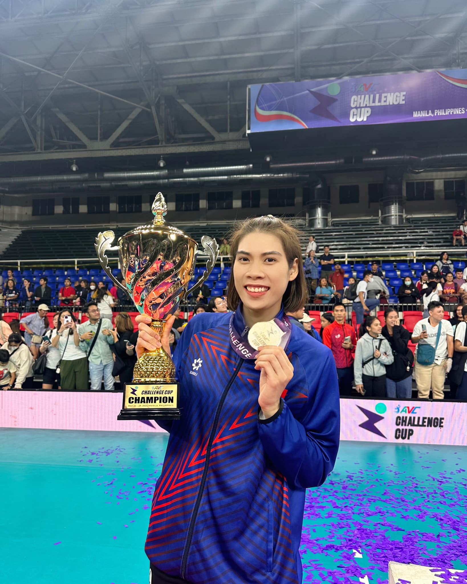 Nữ VĐV sinh năm 1998 đã hẹn hò chàng kình ngư Huy Hoàng được  thời gian