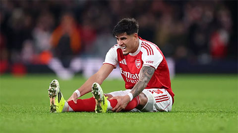 Arsenal nhận thêm cú sốc chấn thương trong trận hòa Liverpool