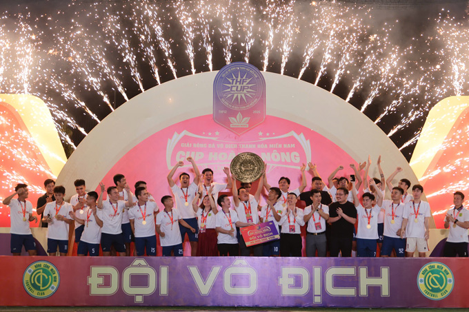 Giải đấu khép lại với chức vô địch thuộc về Nông Cống