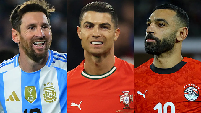 Salah vượt qua thành tích của Messi và Ronaldo