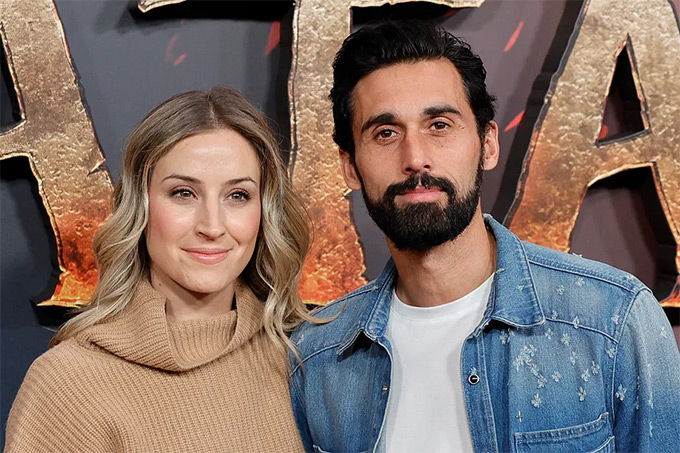 Aberloa và vợ Carlota Ruiz