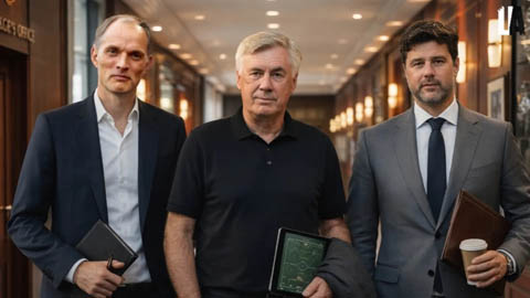 Simone Inzaghi celebrating with his Inter Milan players after beating Barcelona.
