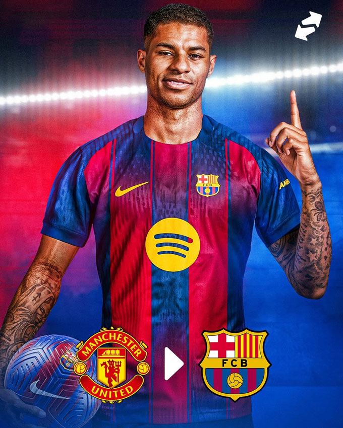 Barca đang đàm phán để MU giảm giá bán Rashford