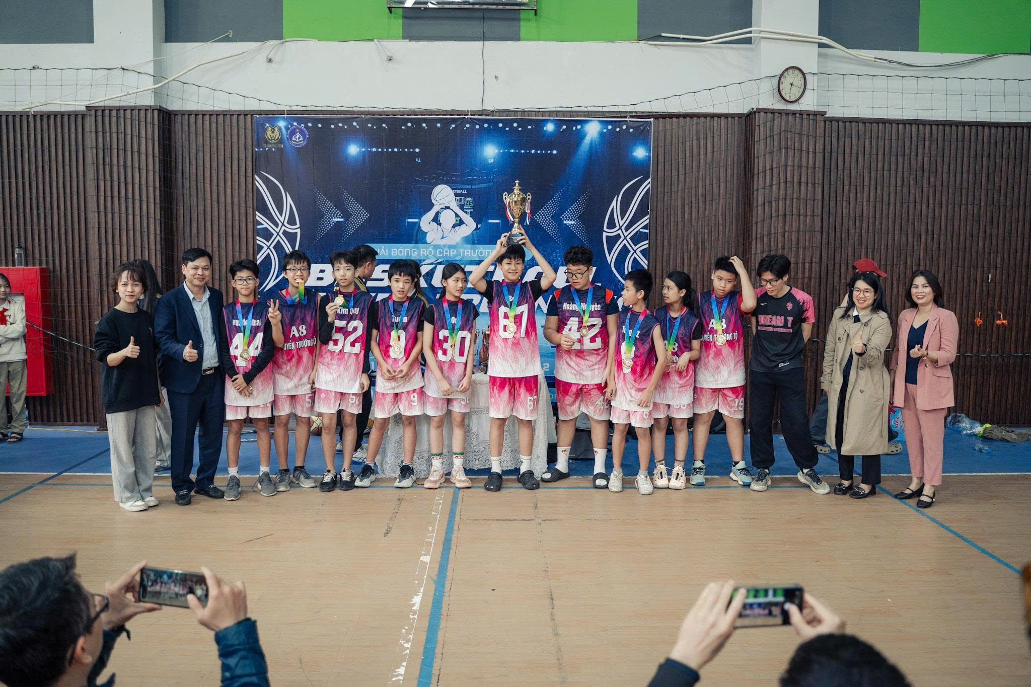 Đội 7A8 vô địch khối 7