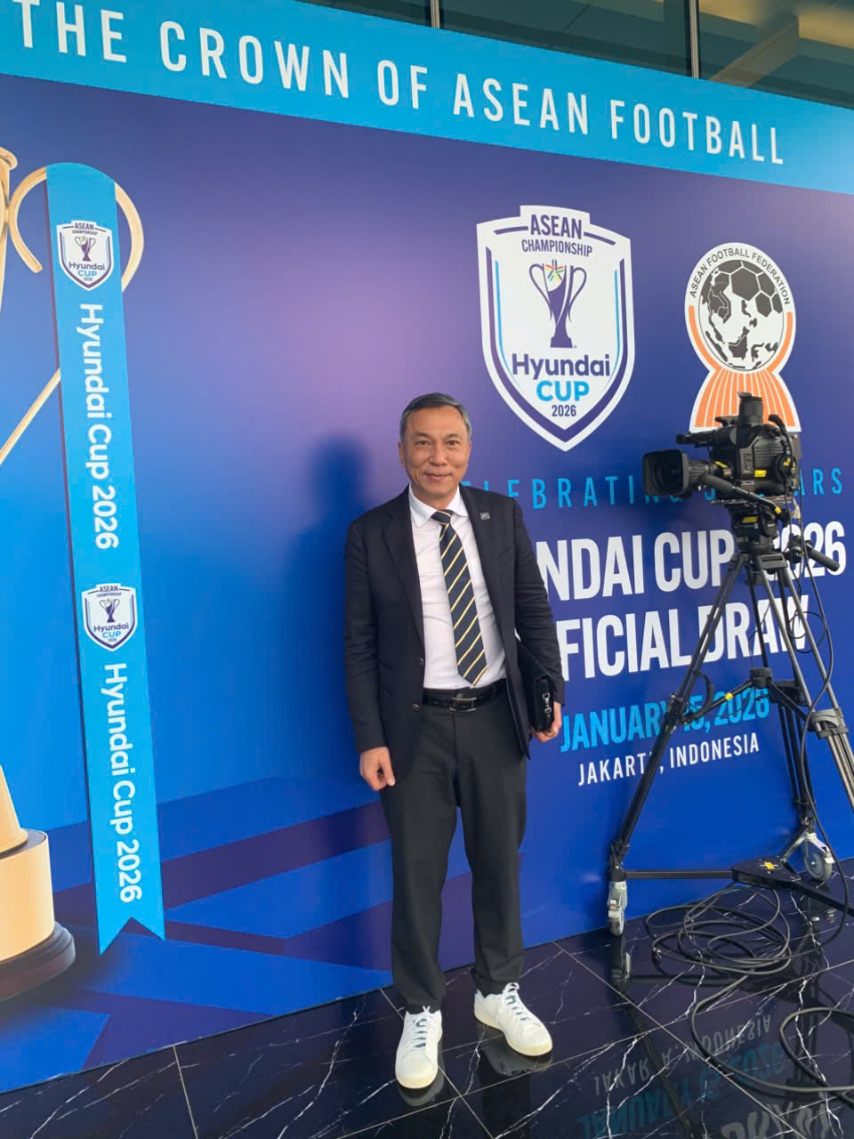 Chủ tịch VFF - Trần Quốc Tuấn. Ảnh - Phan Hồng