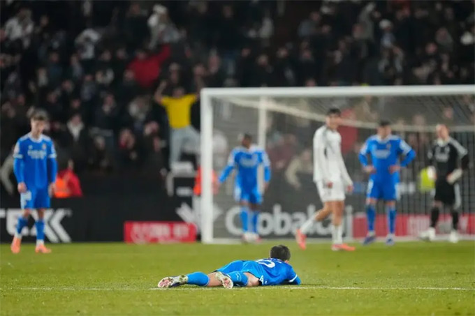 Real Madrid thất bại ê chề tại cúp Nhà vua Tây Ban Nha