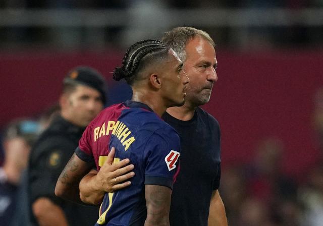 Raphinha đã hay hơn dưới tay Flick