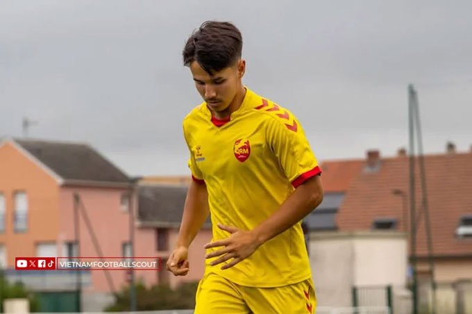 Yann Vyxienh sắp làm thủ tục nhập quốc tịch Việt Nam. Ảnh: Vietnam Football Scout.