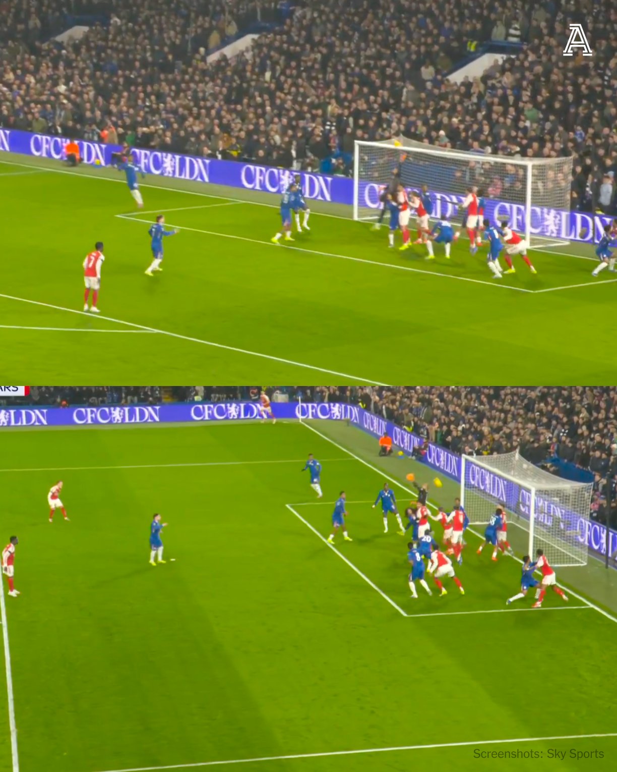 Sanchez phán đoán điểm rơi tệ giúp White ghi bàn dễ dàng