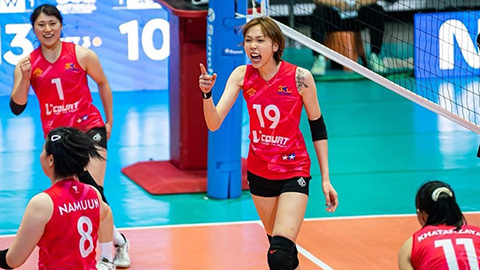 Lý Thị Luyến tỏa sáng ở giải bóng chuyền Mông Cổ, ẵm giải thưởng đầu tiên