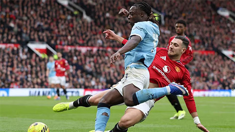  Trực tiếp MU 0-0 Man City (Hết hiệp 1)