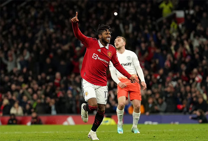 Fred khi còn khoác áo MU