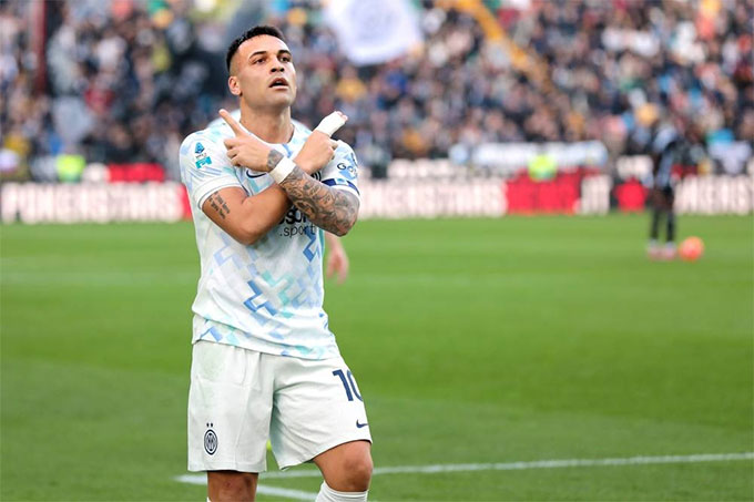 Lautaro đã ghi 168 bàn cho Inter