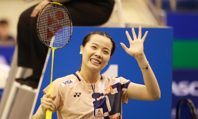 Tay vợt cầu lông Nguyễn Thùy Linh