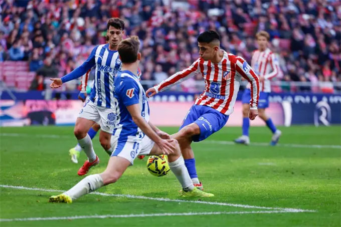 Atletico cần tới 70 cú dứt điểm mới ghi được 4 bàn