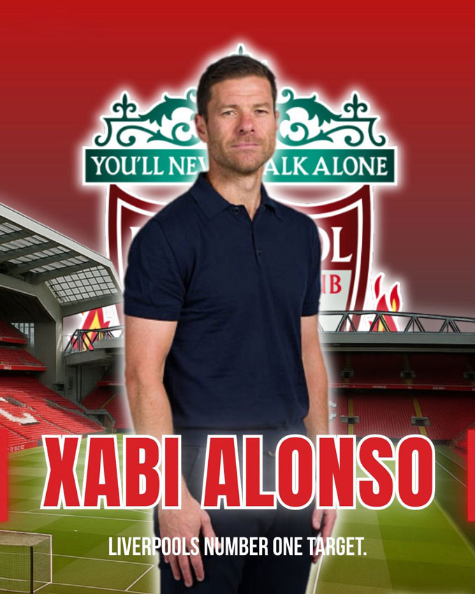 Alonso là mục tiêu số 1 mà Liverpool nhắm tới nếu thay Slot