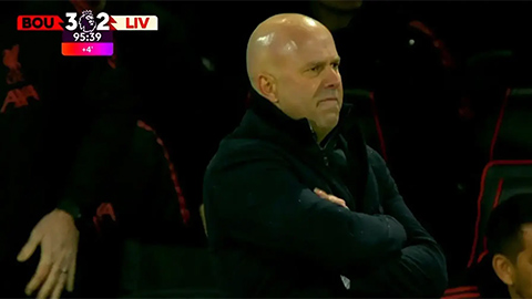  Liverpool có thêm chấn thương sau trận thua Bournemouth, Slot nổi điên